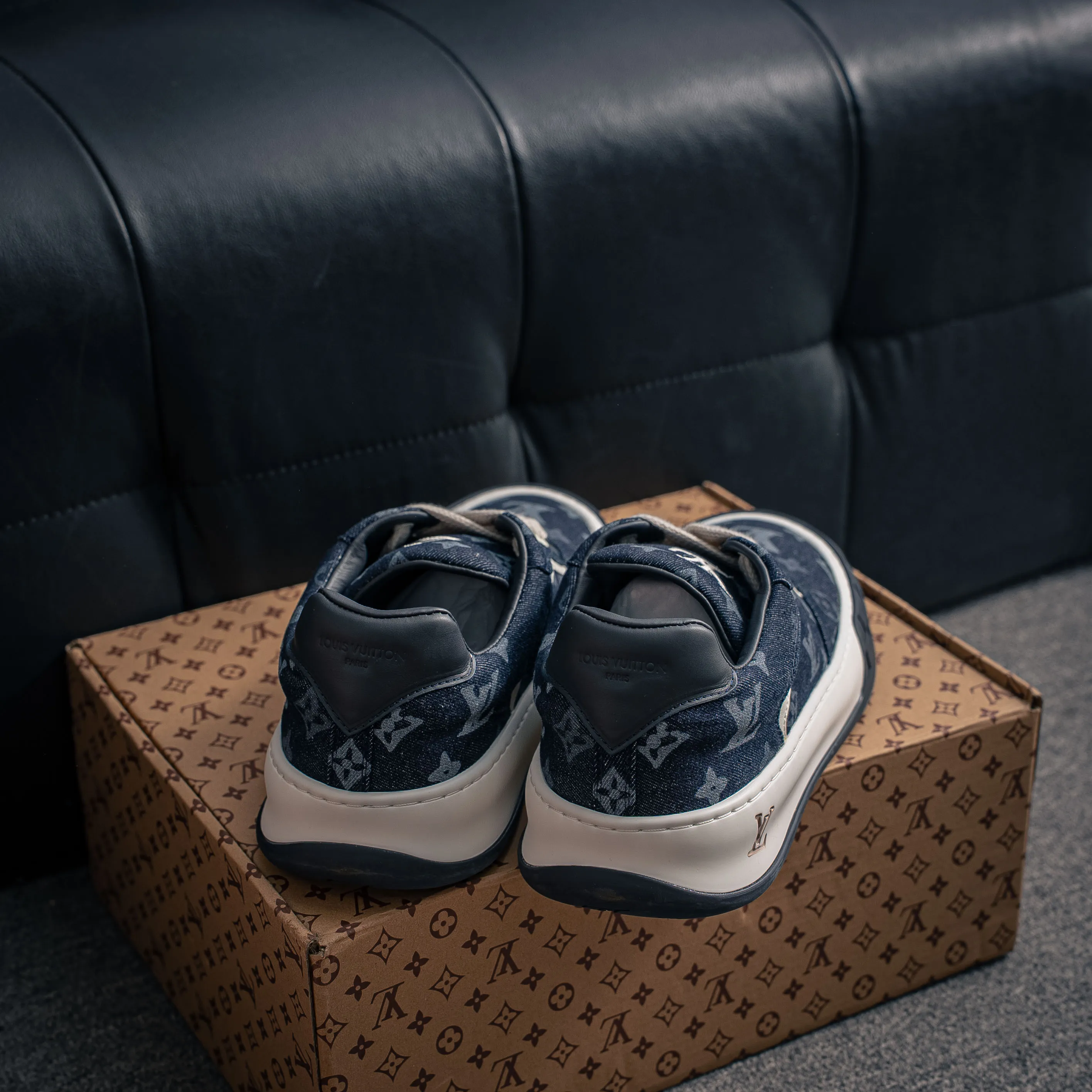 # LOUIS VUITTON Tilted Series｜2026 LV Tilted Low Sneakers Series Low-Top Retro Skate Shoes Men Shoes｜ ｜ ✦